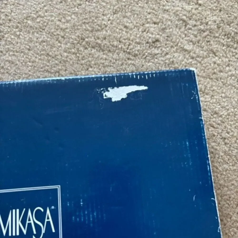 Mikasa 5x7 Oval Crystal Wedding Frame In Original Box